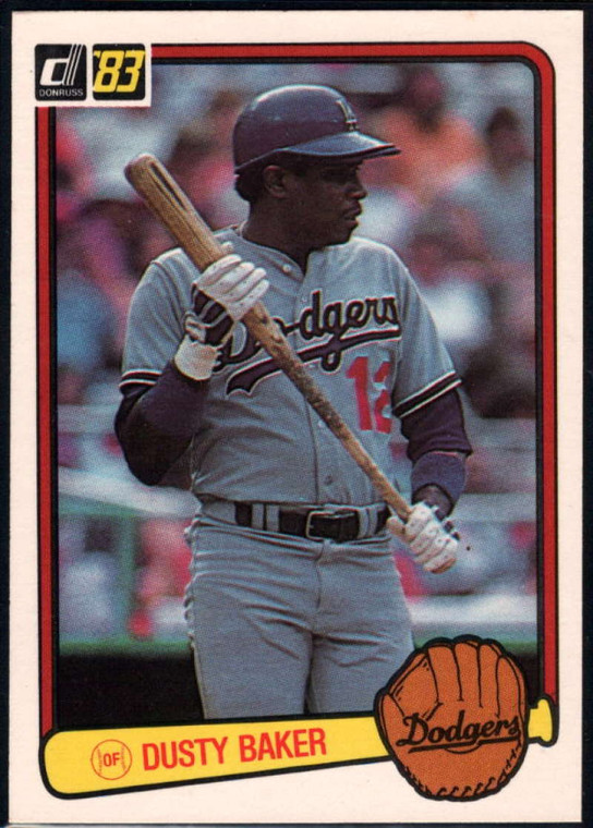 1983 Donruss #462 Dusty Baker VG Los Angeles Dodgers 