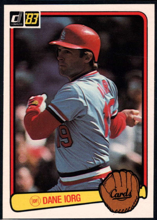 1983 Donruss #469 Dane Iorg VG St. Louis Cardinals 