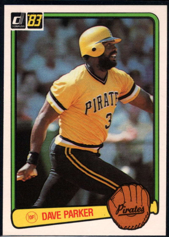 1983 Donruss #473 Dave Parker VG Pittsburgh Pirates 