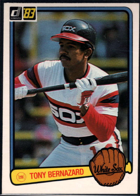 1983 Donruss #482 Tony Bernazard VG Chicago White Sox 