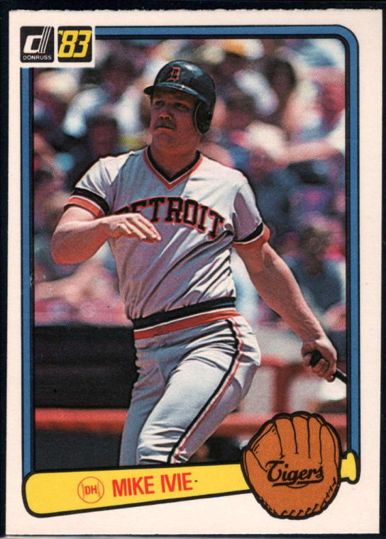 1983 Donruss #485 Mike Ivie VG Detroit Tigers 