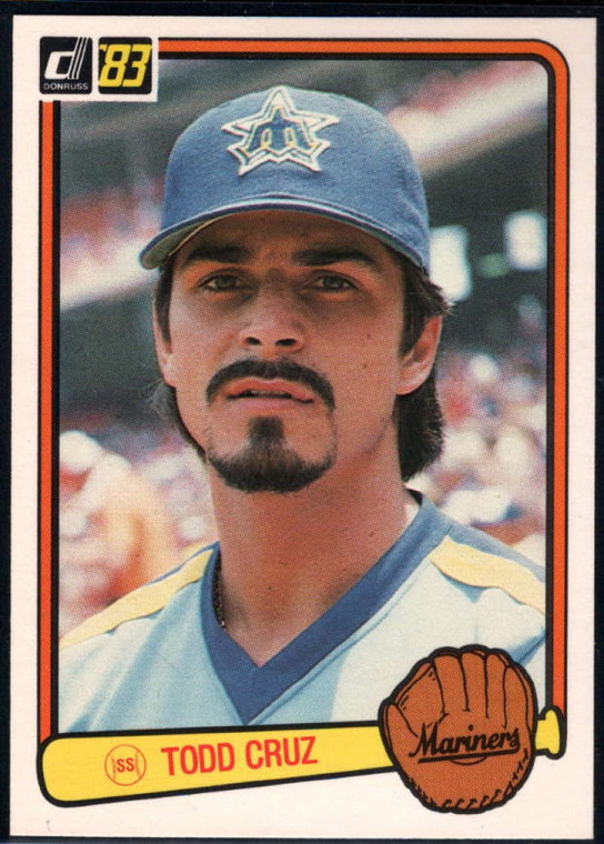 1983 Donruss #505 Todd Cruz VG Seattle Mariners 