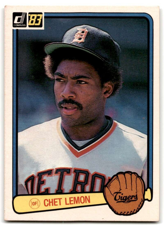 1983 Donruss #511 Chet Lemon VG Detroit Tigers 