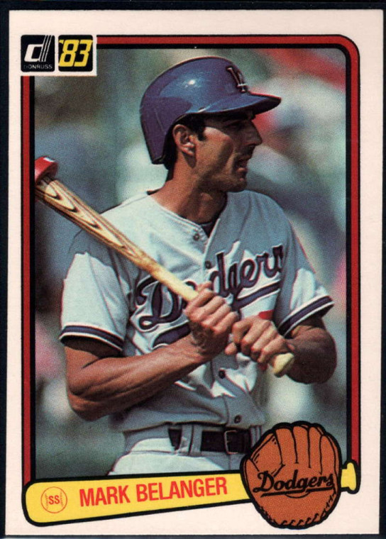 1983 Donruss #514 Mark Belanger VG Los Angeles Dodgers 