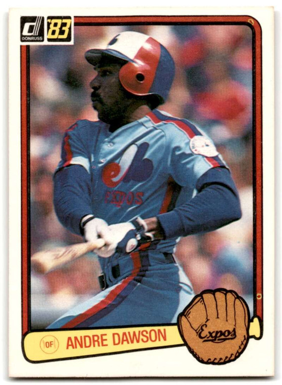 1983 Donruss #518 Andre Dawson VG Montreal Expos 