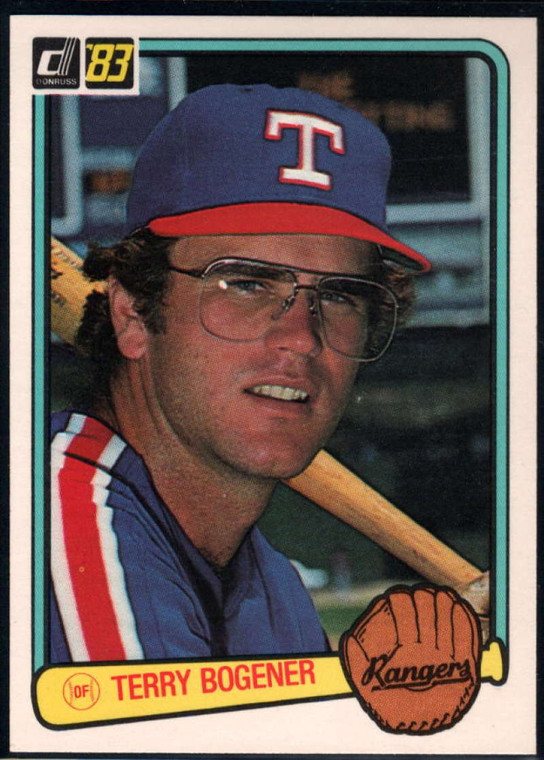 1983 Donruss #520 Terry Bogener VG Texas Rangers 