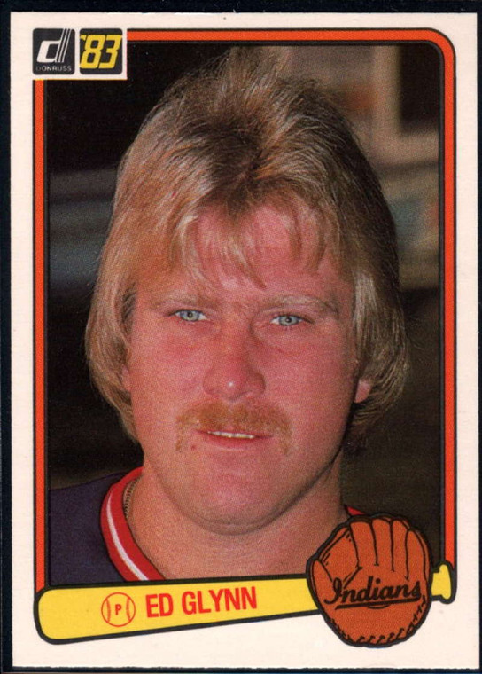 1983 Donruss #537 Ed Glynn VG Cleveland Indians 