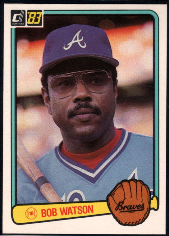 1983 Donruss #551 Bob Watson VG Atlanta Braves 