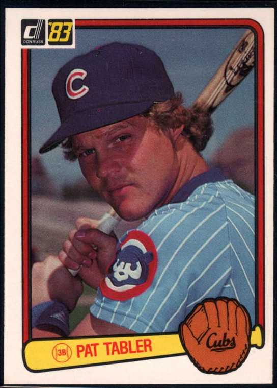 1983 Donruss #552 Pat Tabler VG Chicago Cubs 