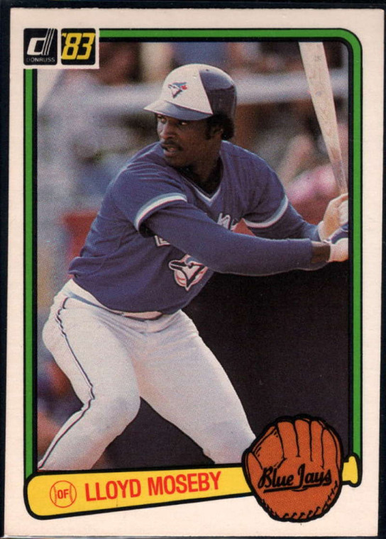 1983 Donruss #556 Lloyd Moseby VG Toronto Blue Jays 