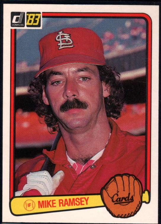 1983 Donruss #568 Mike Ramsey VG St. Louis Cardinals 
