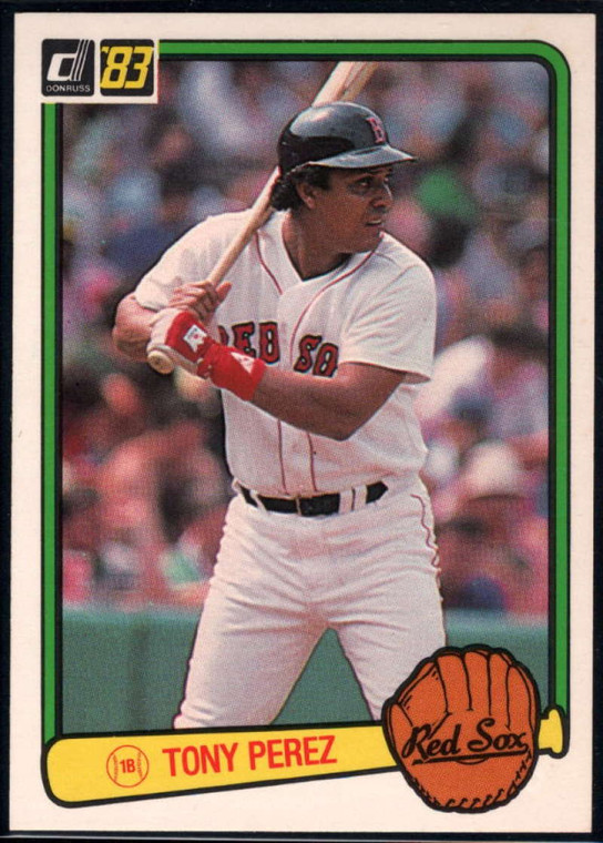1983 Donruss #578 Tony Perez VG Boston Red Sox 