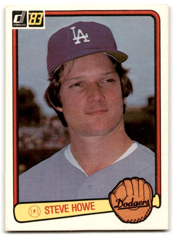 1983 Donruss #630 Steve Howe VG Los Angeles Dodgers 