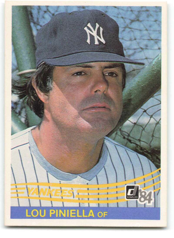 1984 Donruss #274 Lou Piniella VG New York Yankees 