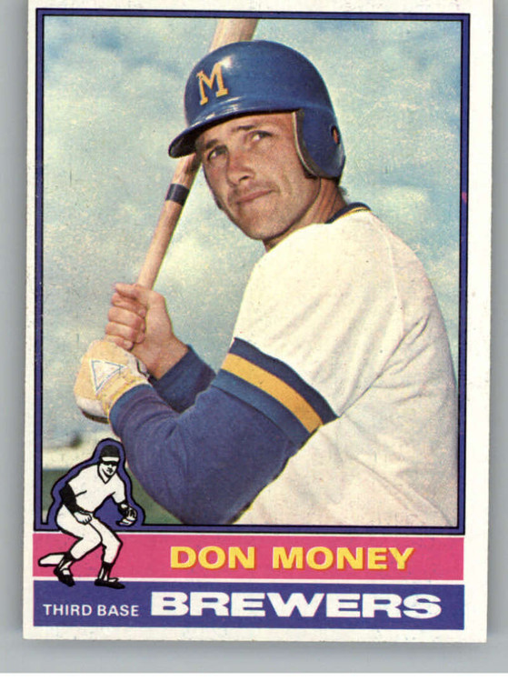1976 Topps #402 Don Money VG Milwaukee Brewers 