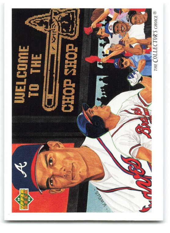 1992 Upper Deck #29 David Justice TC VG Atlanta Braves 