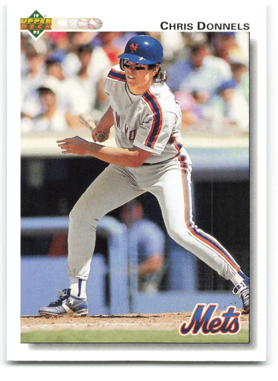 1992 Upper Deck #44 Chris Donnels VG New York Mets 