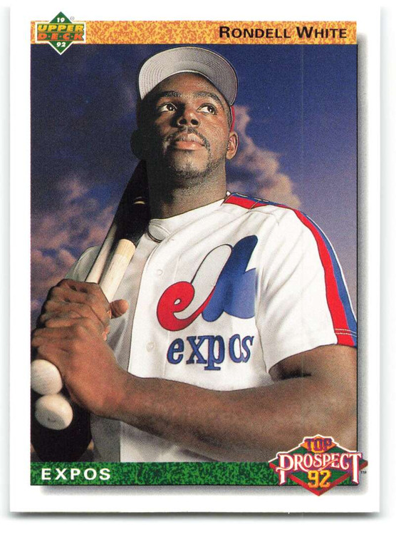 1992 Upper Deck #61 Rondell White VG Montreal Expos 