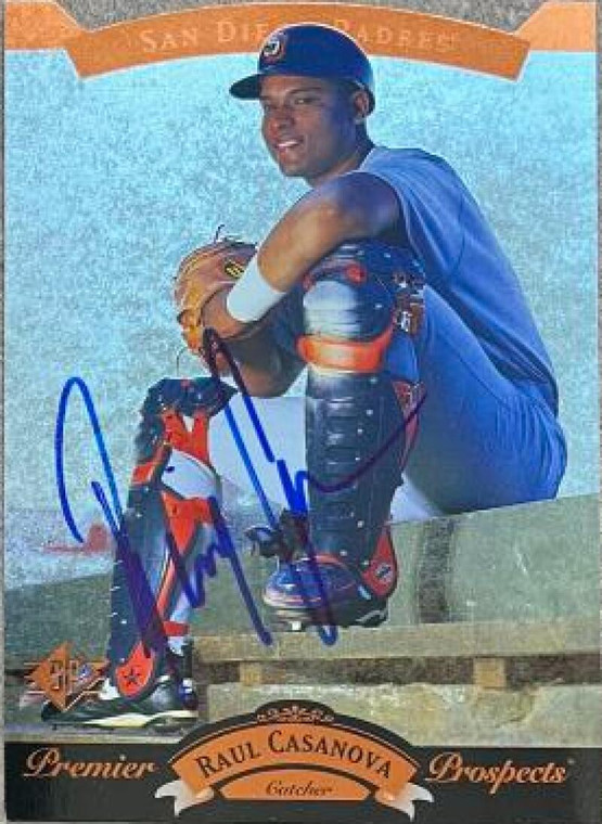 Raul Casanova Autographed 1995 SP #197 20 RC 