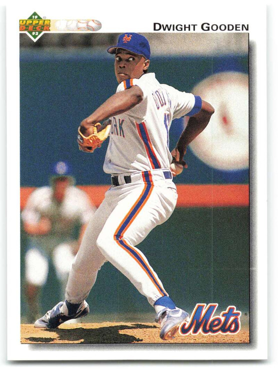 1992 Upper Deck #135 Dwight Gooden VG New York Mets 