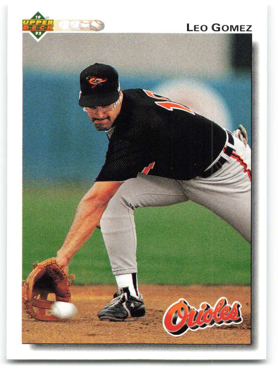 1992 Upper Deck #161 Leo Gomez VG Baltimore Orioles 