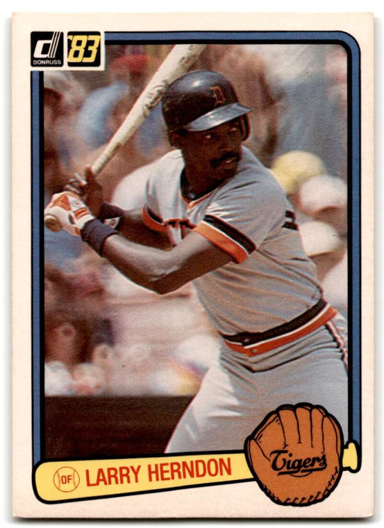 1983 Donruss #585 Larry Herndon VG Detroit Tigers 