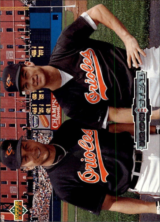 1993 Upper Deck #44 Cal Ripken Jr./Brady Anderson VG Baltimore Orioles 