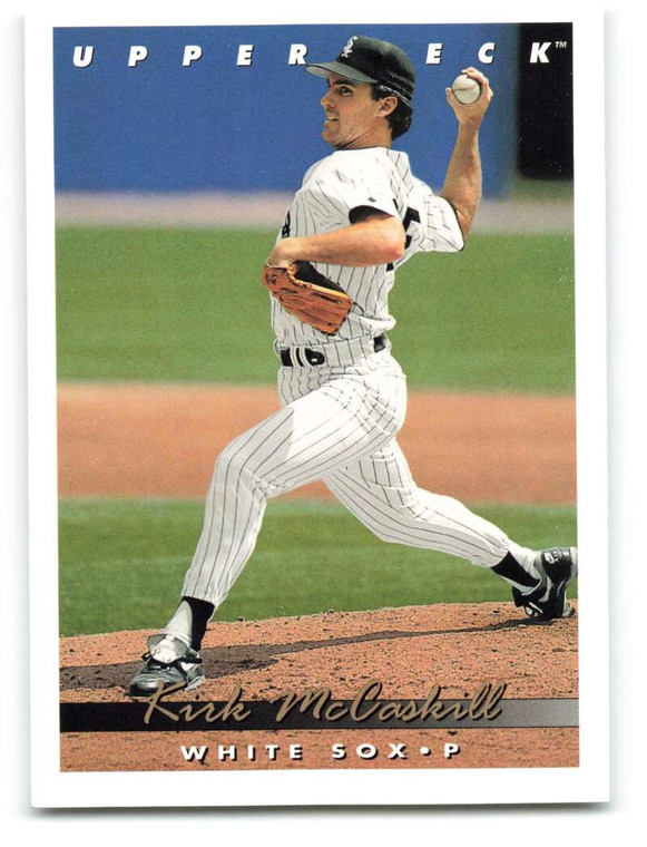 1993 Upper Deck #608 Kirk McCaskill VG Chicago White Sox 