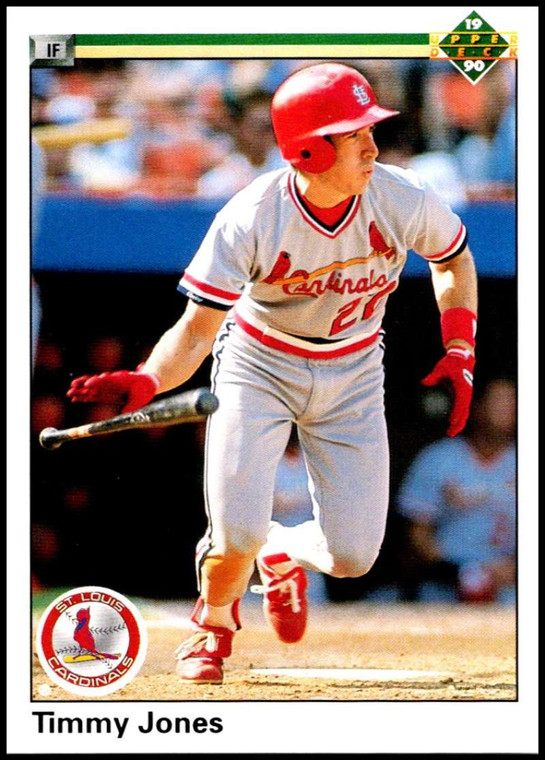 1990 Upper Deck #501 Tim Jones VG St. Louis Cardinals 