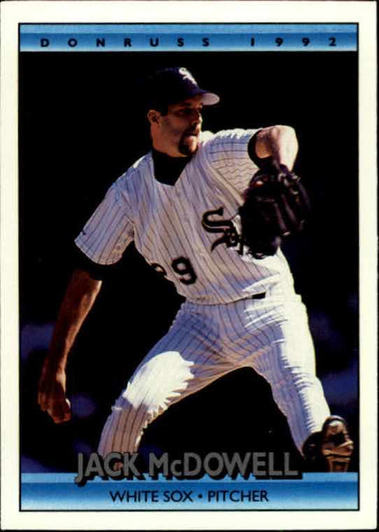 1992 Donruss #352 Jack McDowell VG Chicago White Sox 