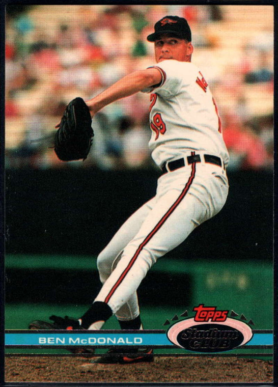 1991 Stadium Club #264 Ben McDonald VG Baltimore Orioles 