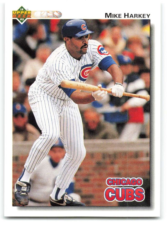 1992 Upper Deck #218 Mike Harkey VG Chicago Cubs 