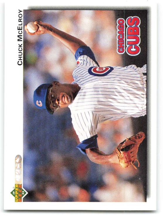1992 Upper Deck #220 Chuck McElroy VG Chicago Cubs 