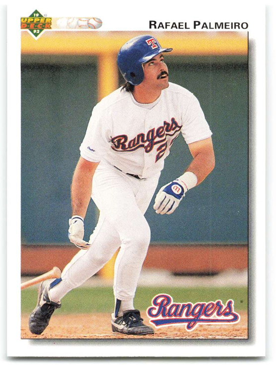 1992 Upper Deck #223 Rafael Palmeiro VG Texas Rangers 