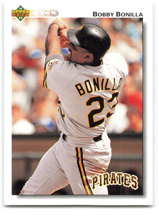 1992 Upper Deck #225 Bobby Bonilla VG Pittsburgh Pirates 