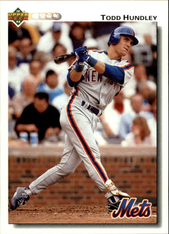 1992 Upper Deck #260 Todd Hundley VG New York Mets 