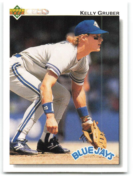 1992 Upper Deck #324 Kelly Gruber VG Toronto Blue Jays 