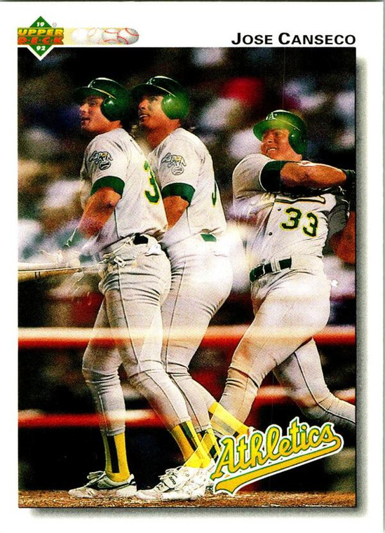 1992 Upper Deck #333 Jose Canseco VG Oakland Athletics 