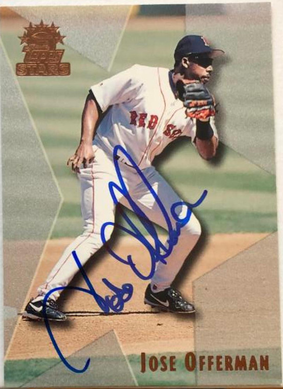 Jose Offerman Autographed 1999 Topps Stars #134