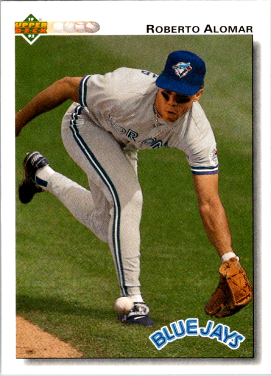 1992 Upper Deck #355 Roberto Alomar VG Toronto Blue Jays 