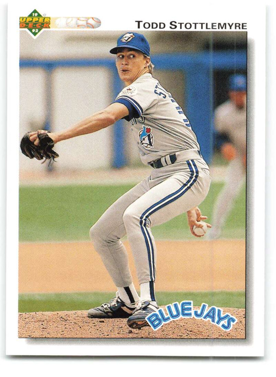 1992 Upper Deck #371 Todd Stottlemyre VG Toronto Blue Jays 