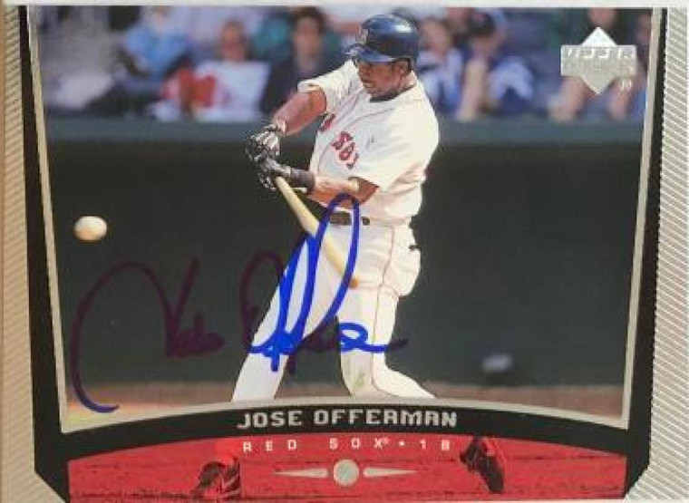 Jose Offerman Autographed 1999 Upper Deck #327