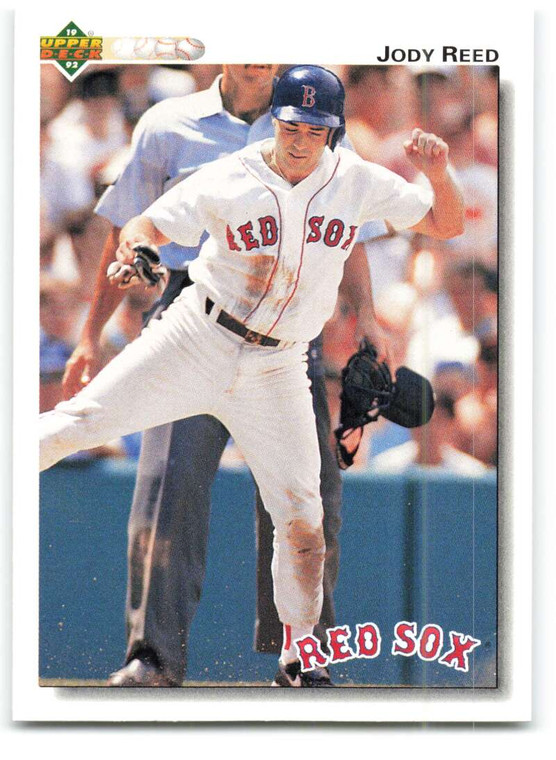 1992 Upper Deck #404 Jody Reed VG Boston Red Sox 