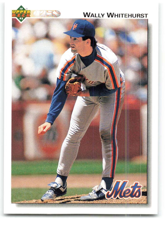 1992 Upper Deck #414 Wally Whitehurst VG New York Mets 