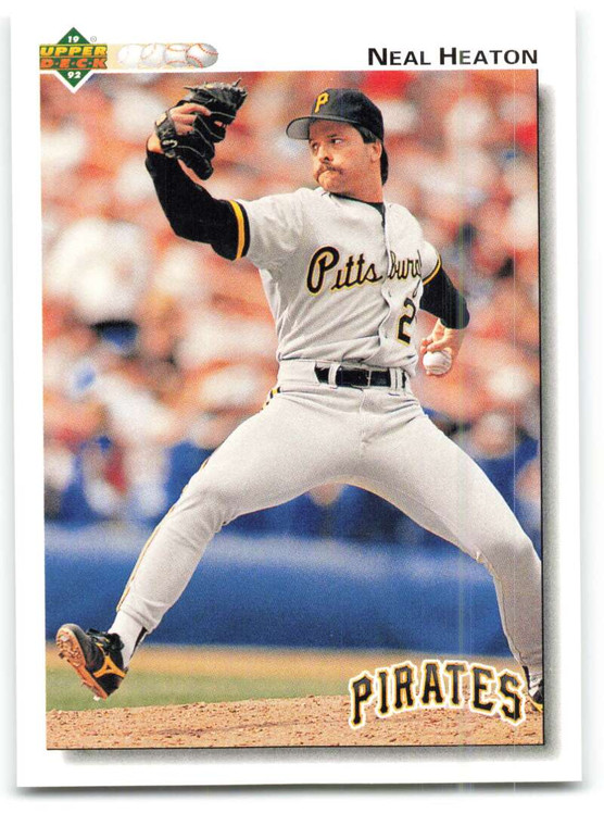 1992 Upper Deck #417 Neal Heaton VG Pittsburgh Pirates 
