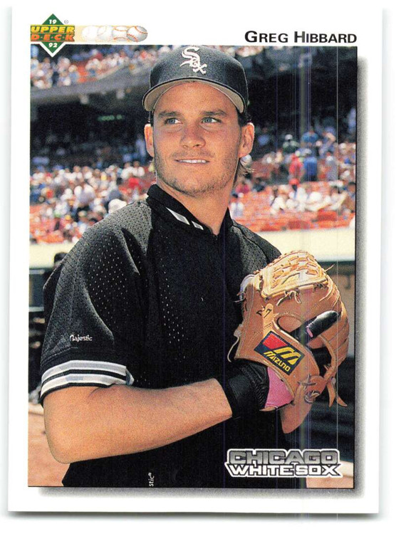 1992 Upper Deck #420 Greg Hibbard VG Chicago White Sox 