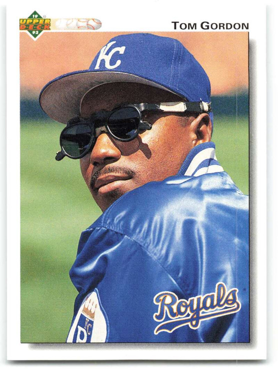 1992 Upper Deck #476 Tom Gordon VG Kansas City Royals 