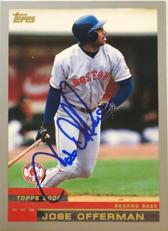 Jose Offerman Autographed 2000 Topps #152