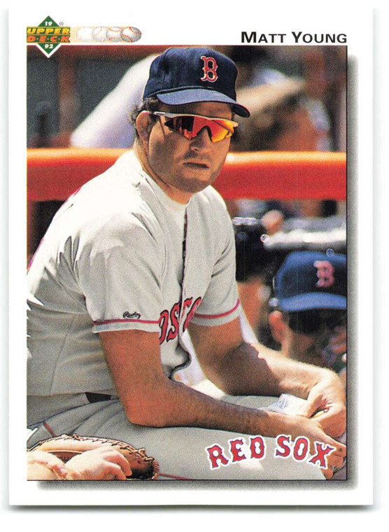 1992 Upper Deck #505 Matt Young VG Boston Red Sox 