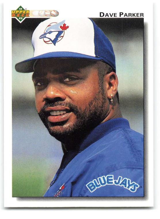 1992 Upper Deck #522 Dave Parker VG Toronto Blue Jays 